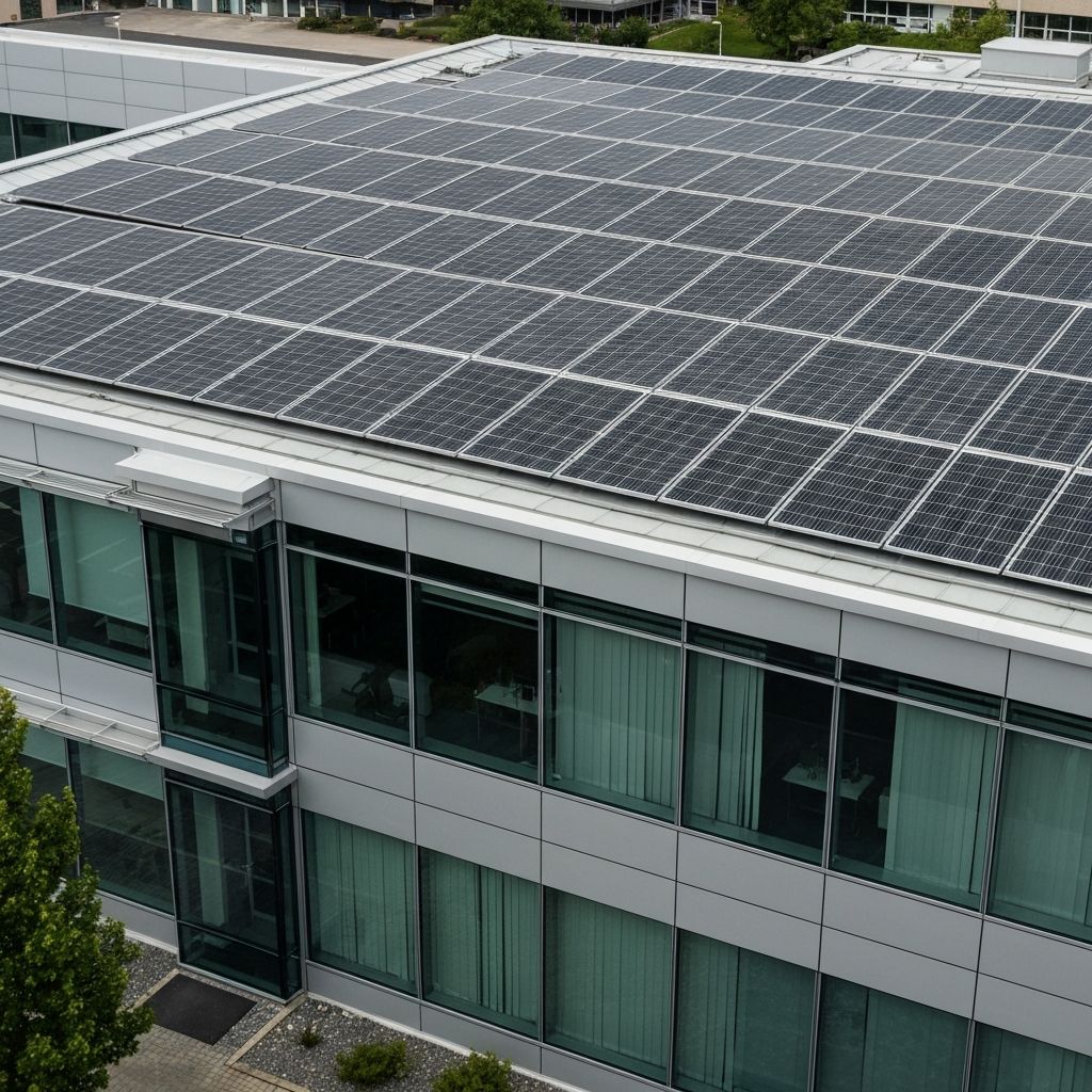 Industrial Solar Rooftop System - Redd Mica Pvt Ltd